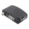 AV/S-Video/BNC to VGA Converter Adapter (Black)