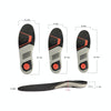 Sports And Casual Insoles TPE Shock Absorption Massage Arch Support Insoles, Size: L