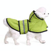 Reflective Dog Raincoat, 4XL (Fluorescent Green) - Large Breed