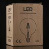 G95 E27 4W 4 LEDs 450 LM 3000K Retro Dimming LED Filament Light Bulb Energy Saving Light, AC 220V(Warm White)