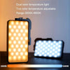 Pixel G3 Flat Panel RGB Fill Light Handheld Photography Camera Dimmable Desktop Mini Pocket Lamp(A Set)