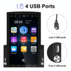 9.7 inch Vertical Screen HD 2.5D Glass Car MP5 Player Android Navigation All-in-one Machine, Specification:Standard