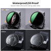K&F CONCEPT KF01.1816 Nano Series Multifunctional 82mm HD Waterproof Scratch-Resistant Black Soft Mist 1/4&ND2~ND32 Lens Filter