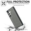 For Samsung Galaxy S25 5G Cowhide Texture Back Cover Phone Case(Grey)