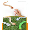 Tricky Funny Toy Infrared Remote Control Scary Creepy Snake, Size: 38*3.5cm(Green)