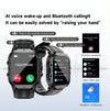 LEMFO C26 1.96 inch Sport Smart Watch, Support Bluetooth Call / Message Notification / Heart Rate / Blood Pressure Health Monitor(Orange)
