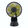 F402 Portable Car Center Console Sucker Electric Cooling Fan with Aromatherapy