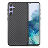 For Samsung Galaxy S25 5G Carbon Fiber Texture Leather Back Cover Phone Case(Black)