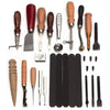 18 In 1 Handmade Leather DIY Tool Set Sewing Craft Tool Set