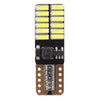 2 PCS T10 4.8W 720LM White Light 24 SMD 4014 LED Error-Free Canbus Car Clearance Lights Lamp, DC 12V