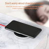 10W Portable Suction Cup Mobile Phone Fast Charging Wireless Charger, Length: 1.5m(Red)