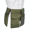 Garden Canvas Tool Belt Waist Bag, Length:125cm(Green)