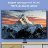 XP03 4K 2x2 HDMI Video Wall Controller Multi-screen Splicing Processor, Style:Playback Version(EU Plug)