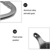 MT07 Modified CNC Fuel Tank Handrail MT09 Universal Fuel Tank Cap Handrail for Yamaha Series(White)