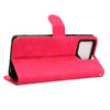 For ASUS ROG Phone 8 Pro Skin Feel Magnetic Flip Leather Phone Case(Rose Red)