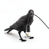 E12 LED Lucky Bird Wall Lamp Table Lamp For Bedroom, Style:Sitting Table Lamp, Plug:EU Plug(Black)