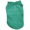 Warm Fleece Dog Coat, Green, Small - Winter Puffer Jacket Vest