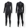 SLINX 1714 3mm Neoprene Super Elastic Warm Long-sleeved Full Body One-piece Wetsuit for Women, Size: XS