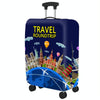 Thickened Dustproof High Elastic Suitcase Protective Cover, Color: Global 13(L)