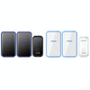 Wireless Doorbell 300m Range 38 Ringtones EU Plug Black