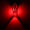 10 PCS T10 DC12V / 1W Car Clearance Light 5LEDs SMD-3030 Lamp Beads (Red Light)