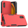 For Samsung Galaxy XCover7 2 in 1 PC + TPU Phone Case(Red)