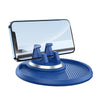 Car Dashboard Navigation Phone Holder Multifunctional Non-Slip Storage Bracket(Blue)