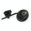 SF-127 Motorcycle Small Round Rearview Mirror Reversing Mirror(Silver Plating)