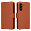 For Samsung Galaxy A56 5G BETOPNICE BN-005 2 in 1 Detachable Imitate Genuine Leather Phone Case(Brown)