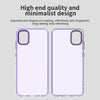 For Samsung Galaxy M05 Candy PC Hybrid TPU Shockproof Phone Case(Purple)