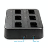 RETEVIS RTC21 Multi-function Six-Way Walkie Talkie Charger for Retevis RT21/RT24, EU Plug