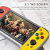 X19 Plus 5.1 inch Screen Handheld Game Console 8G Memory Support TF Card Expansion & AV Output(Red)