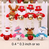 Christmas Tree Doll Bell Christmas Pendants Decorations, Random Style Delivery, Size: 11*7cm