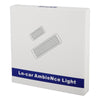 Car 4 in 1 LED Ambient Light Door Decorative Light (Ice Blue Light)