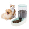 3.8L Automatic Cat Feeder & Water Dispenser - Green