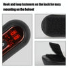 Motorbike Helmet Warning Light USB Rechargeable Waterproof Tail Light, Specification: 4 Beads B Model