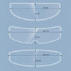 Visor Anti-fog PC Shield Helmet Lens Film(26.5 x 8.0cm)