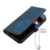 For Xiaomi Redmi K70 Side Buckle Double Fold Hand Strap Leather Phone Case(Royal Blue)