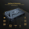 X96Q Pro+ Cortex-A55 Android 14 Octa-core CPU 4K HD Internet Set-top Box, RAM:4GB+32GB(US Plug)