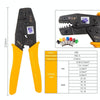 HSD YAC-5 Pressure 0.5-6mm Square Ratchet Crimping Plier European Tube And Pin Terminal Crimping Plier