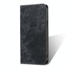 For Asus Zenfone 9 RFID Anti-theft Brush Magnetic Leather Phone Case(Black)