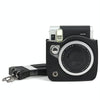 PU Leather Camera Protective bag for FUJIFILM Instax Mini 90 Camera, with Adjustable Shoulder Strap(Black)