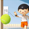 Tennis Model Wrist Elastic Ball Hand Grab Ball Toys With Wope Boomerang Ball Children Toys