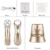OFY9901  Face Skin EMS Mesotherapy Electroporation RF Radio Frequency Facial LED Photon Skin Care Face Lift Tighten Remove Wrinkle(Gold)