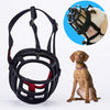 Dog Muzzle, Anti-Bite Basket Muzzle, Breathable, Black, 10.3x9.3x12.5cm