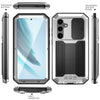 For Samsung Galaxy S25+ 5G R-JUST Sliding Camera Life Waterproof Holder Phone Case(Silver)