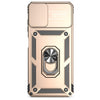 For Samsung Galaxy A06 4G Sliding Camshield Holder Phone Case(Gold)