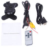 9.0 inch 800*480 Car Surveillance Cameras Monitor with Adjustable Angle Holder & Remote Control, Support VGA / HDMI / AV(Black)