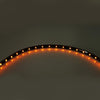 10 PCS 60cm 30 LED Waterproof Flexible Car Strip Light, DC 12V(Orange Light)