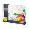 6614 Children Water Drawing Canvas Magic Graffiti Mat, Size: 100 x 80cm New Version